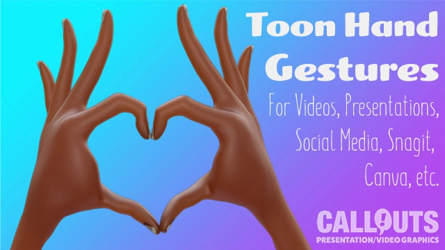 Toon Hand Gestures