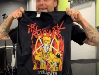 "Pell Awaits" Slayer parody shirt