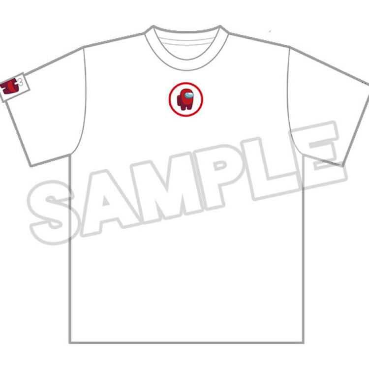 Among Us Nendoroid Plus T-Shirt Crewmate (Red/Blue/Green/Pink/Orange/Yellow/Purple/Lime/Cyan/Brown/White/Black)