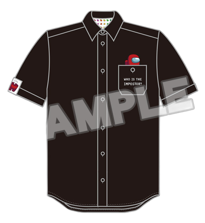 Among Us Nendoroid Plus Work Shirt Crewmate (Red/Blue/Green/Pink/Orange/Yellow/Purple/Lime/Cyan/Brown/White/Black)