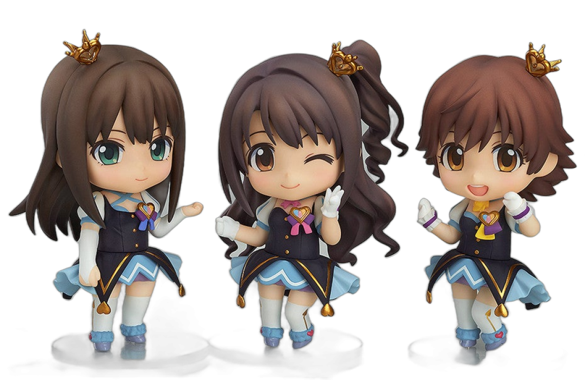 Nendoroid Co-de: Cinderella Girls Rin/Uzuki/Mio Set - My First Star Co-de