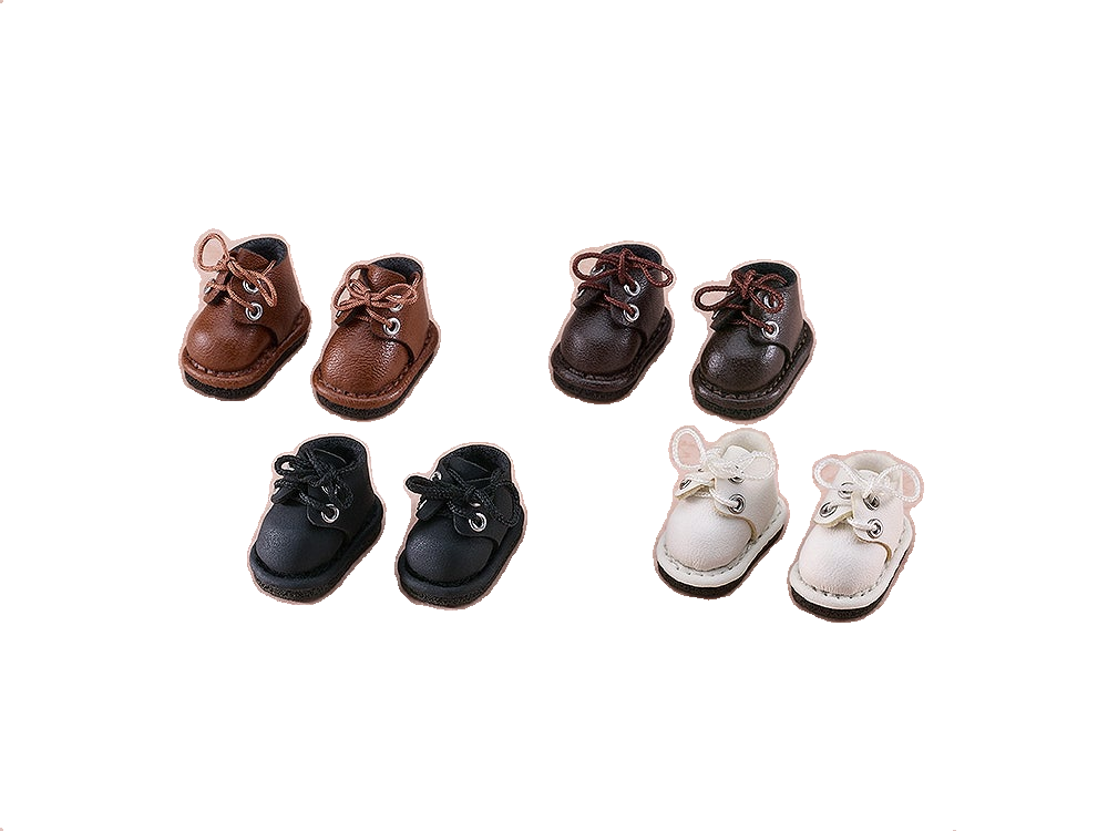Nendoroid Doll Leather Shoes (Black/White/Light Brown/Dark Brown)