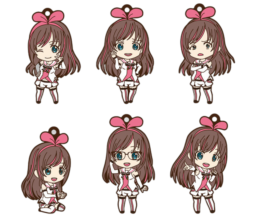 Kizuna AI Nendoroid Plus Collectible Keychains