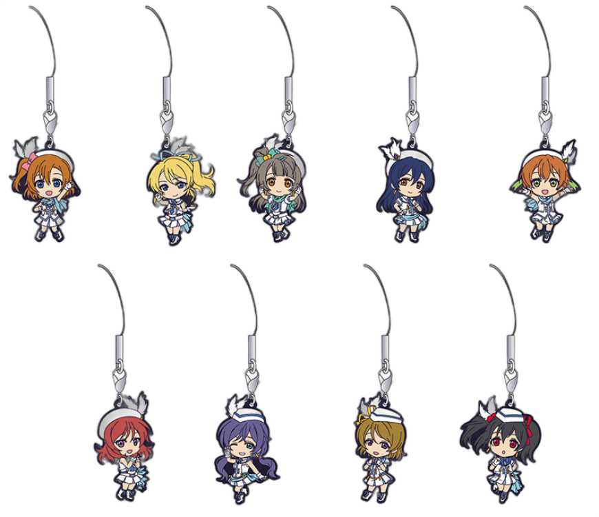 Love Live!Rubber Strap Collection / Rubber Magnet Collection / Metal Charm Collection