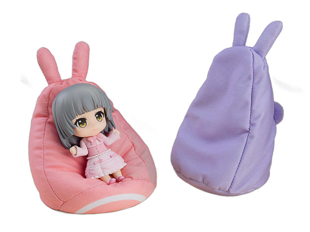 Nendoroid More Bean Bag Chair: Rabbit (Pink/Purple)