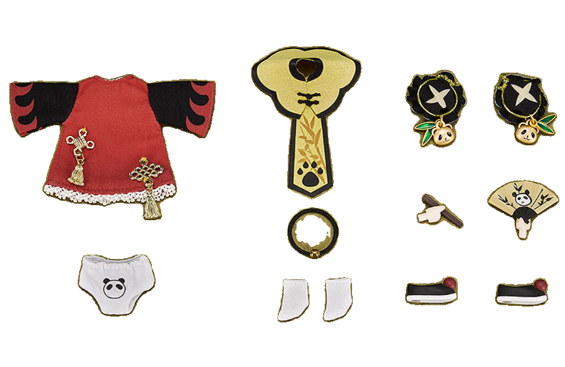 Nendoroid Doll Outfit Set: Chinese-Style Panda Hot Pot - Star Anise