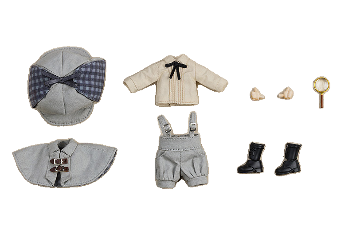 Nendoroid Doll Outfit Set: Detective - Boy (Gray/Brown)