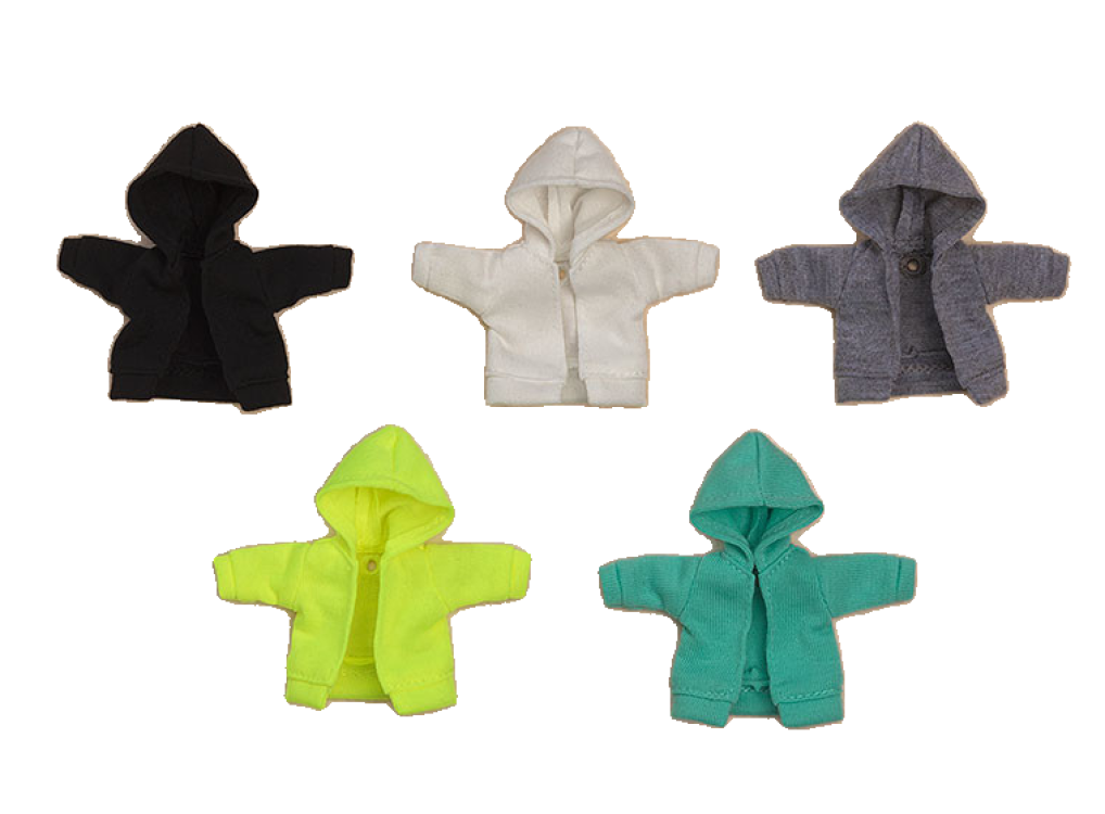 Nendoroid Doll Outfit Set: Hoodie (Black/White/Gray/Yellow/Mint)