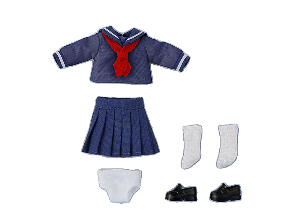 Nendoroid Doll Outfit Set: Long-Sleeved Sailor Outfit (Navy/Beige)