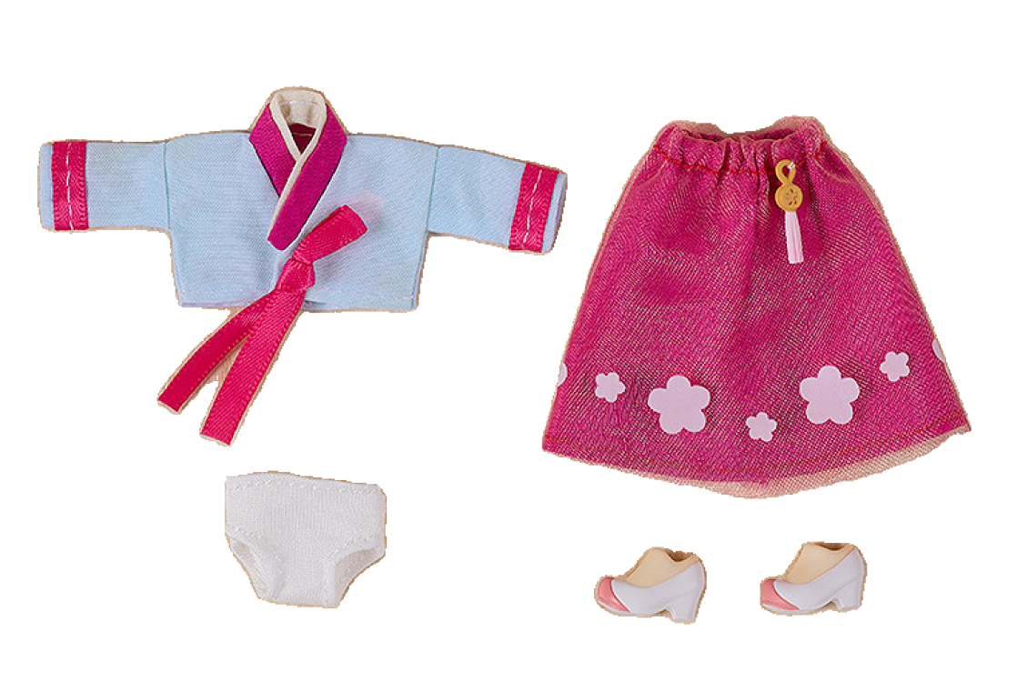 Nendoroid Doll Outfit Set: World Tour Korea - Girl (Pink/Blue)