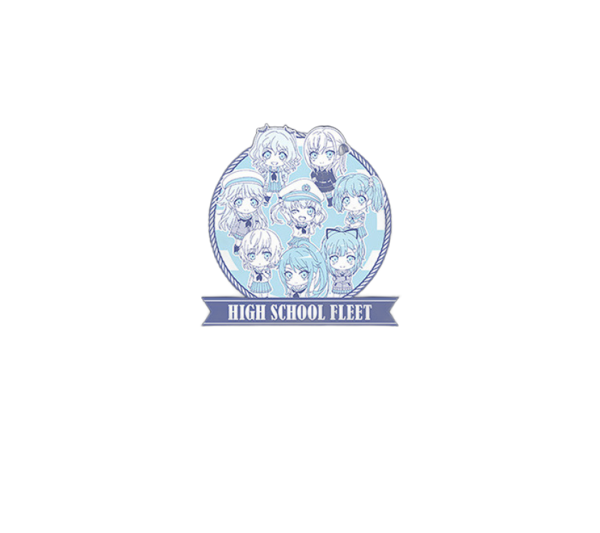 Nendoroid Plus: High School Fleet T-Shirt (S/M/L/XL)