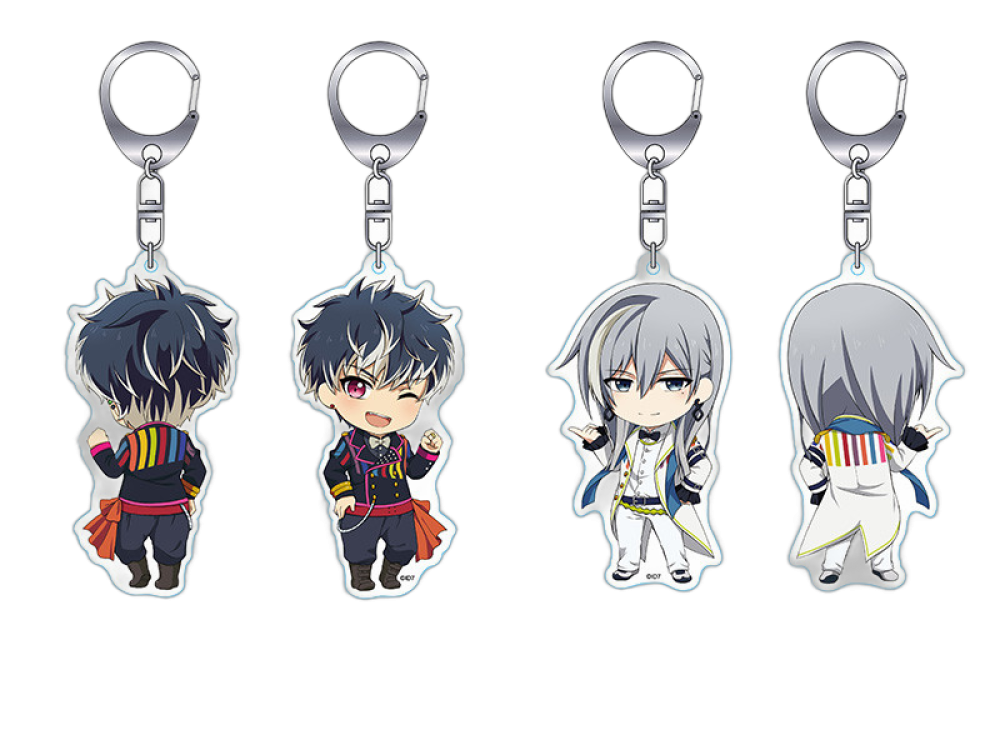 Nendoroid Plus: IDOLiSH7 Acrylic Keychains (Momo / Yuki)