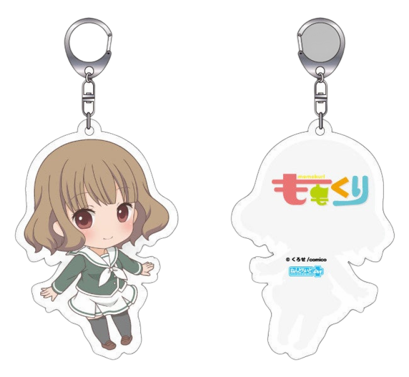 Nendoroid Plus Momokuri Acrylic Keychain (Yuki Kurihara/Shinya Momotsuki)