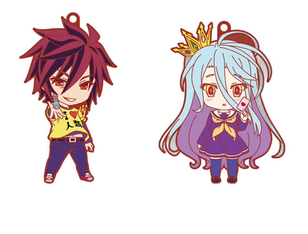 Nendoroid Plus:No Game No Life Rubber Straps - Kuuhaku Set