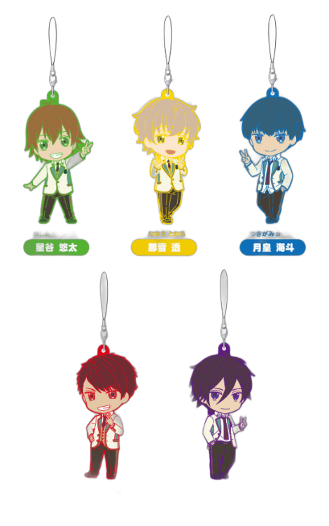 Nendoroid Plus: Star-Myu Collectible Rubber Straps