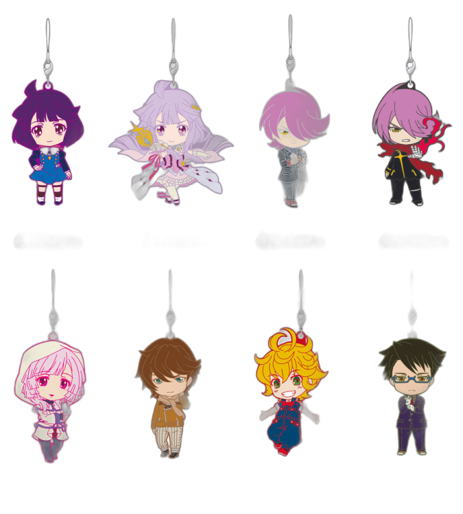 Nendoroid Plus Trading Rubber Straps: Concrete Revolutio