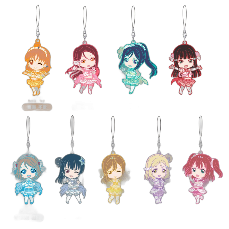 Nendoroid Plus Trading Rubber Straps: LoveLive!Sunshine!! Koi ni Naritai AQUARIUM Ver.