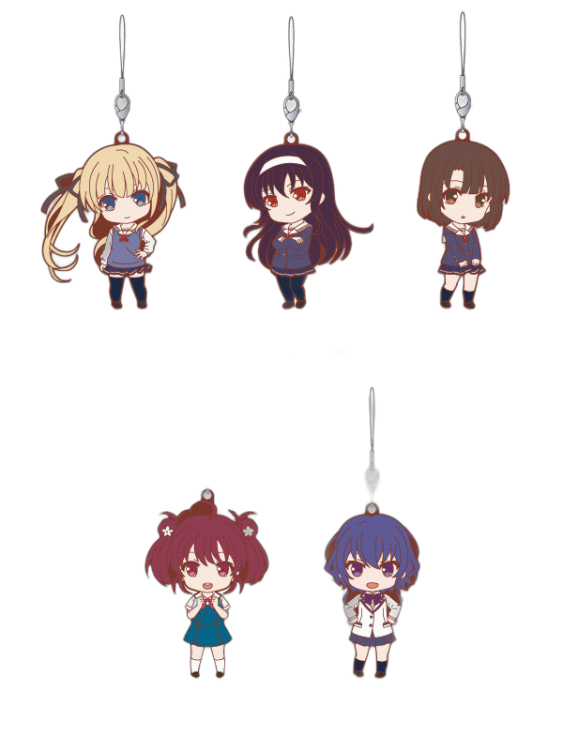 Nendoroid Plus: Trading Rubber Straps -Saekano: How to Raise a Boring Girlfriend