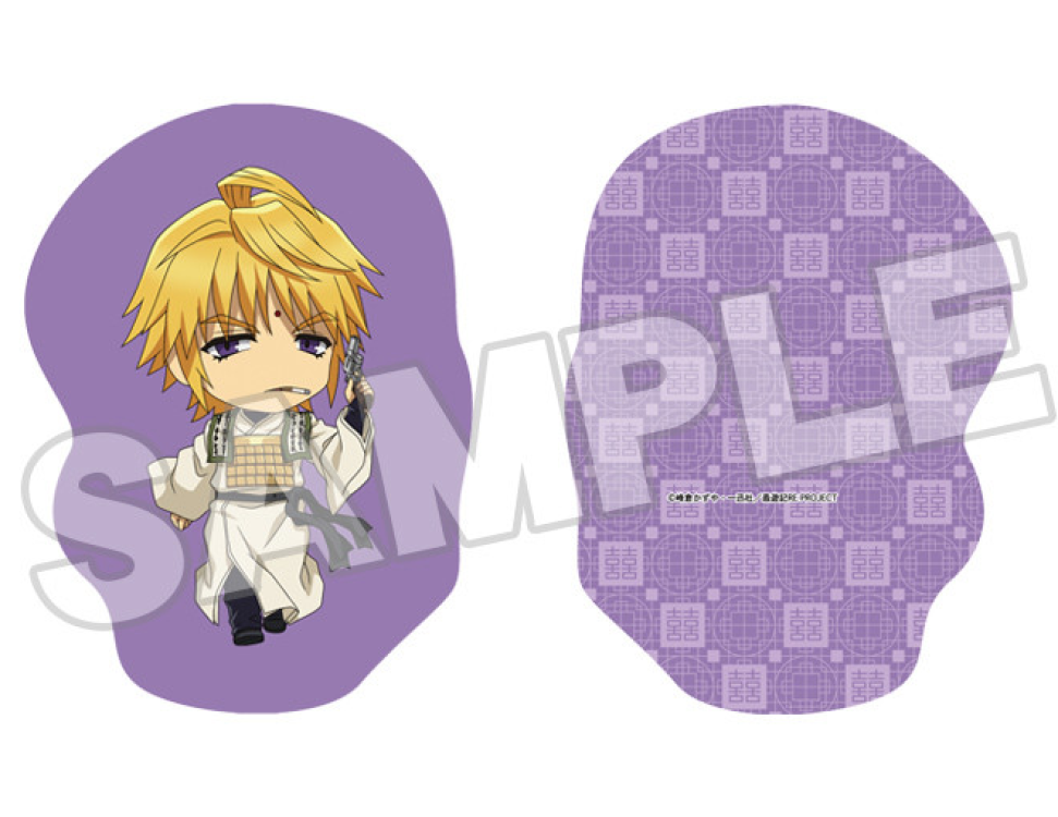 Saiyuki RELOAD ZEROIN Nendoroid Plus Die-Cut Cushion: Genjo Sanzo/Son Goku/Sha Gojyo/Cho Hakkai