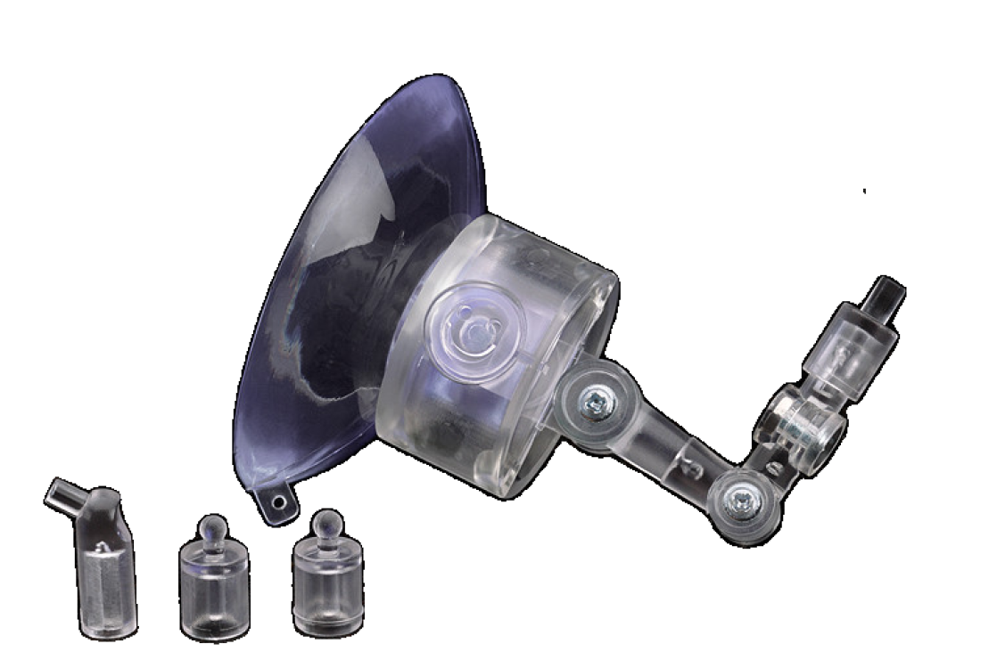 Nendoroid More: Suction Stands 1.5 (Crystal Clear / Dandelion / Cerulean Blue / White / Pink / Mint)