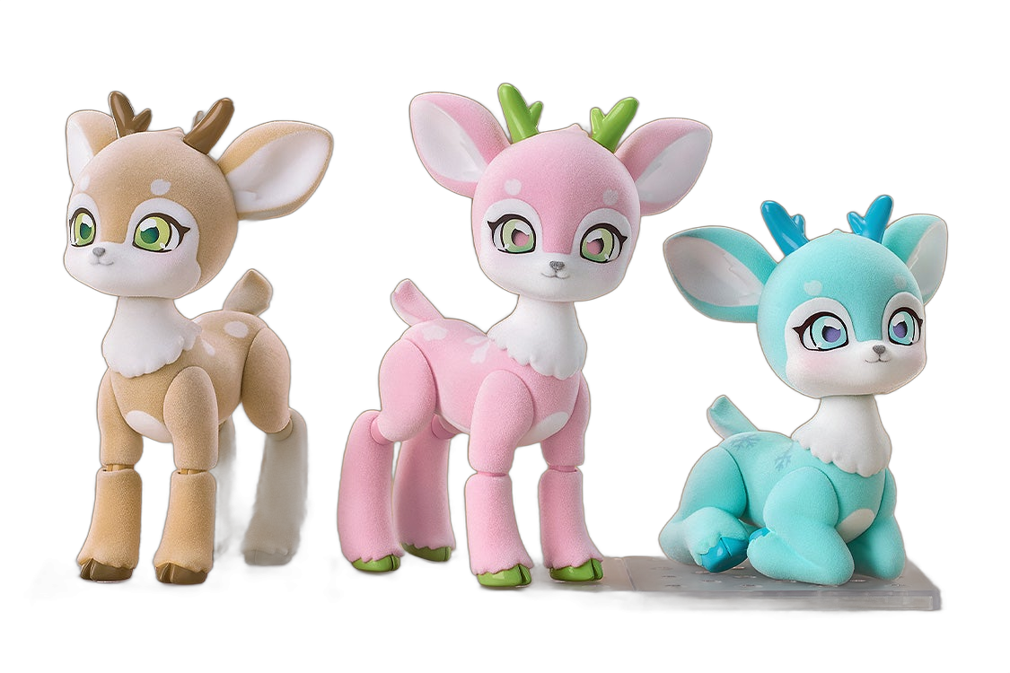 Nendoroid Deer (Cocoa/Strawberry Milk/Mint) Ver.