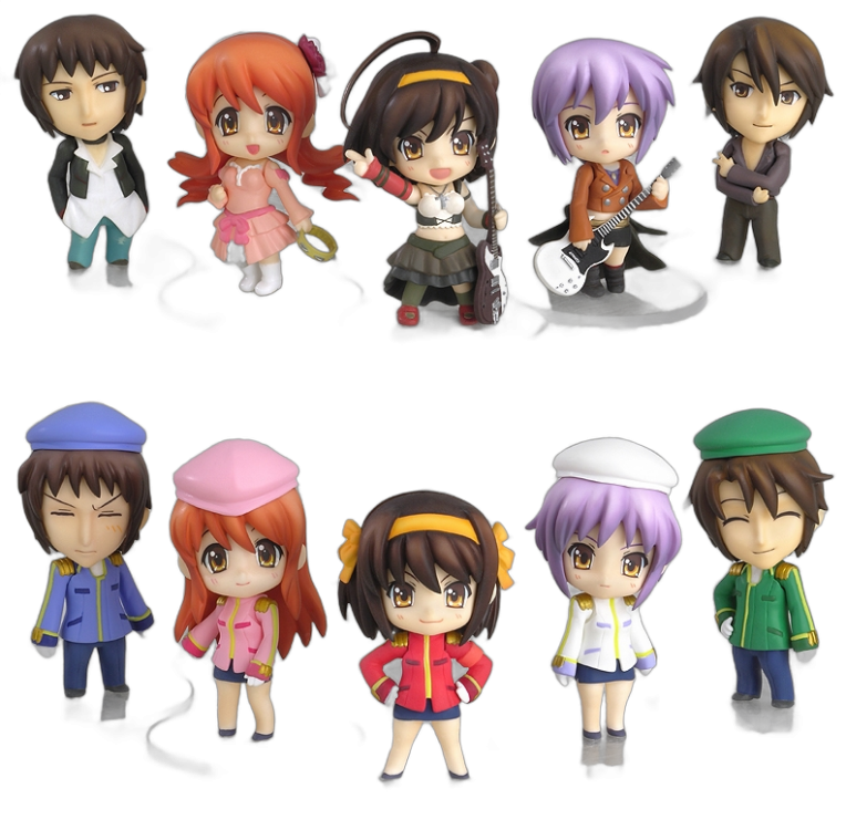 Nendoroid Petit Melancholy of Haruhi Suzumiya #03