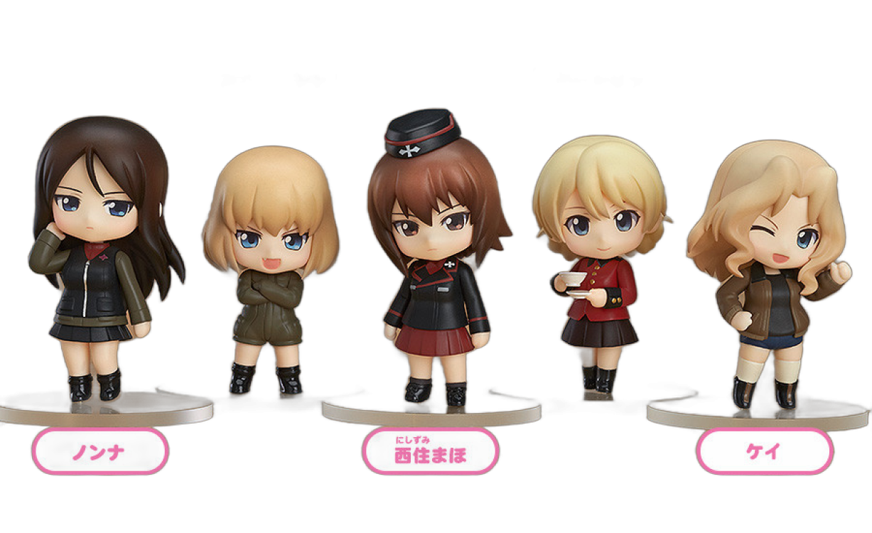 Nendoroid Petite: GIRLS und PANZER - Other High Schools Ver.