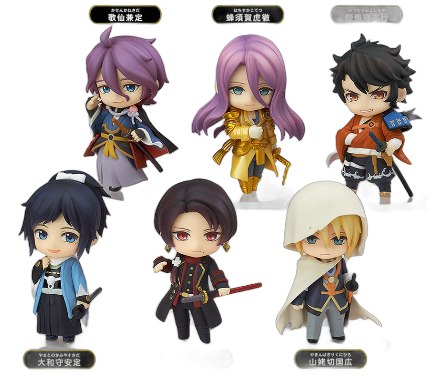 Nendoroid Petite: Touken Ranbu -ONLINE- 1st Squad