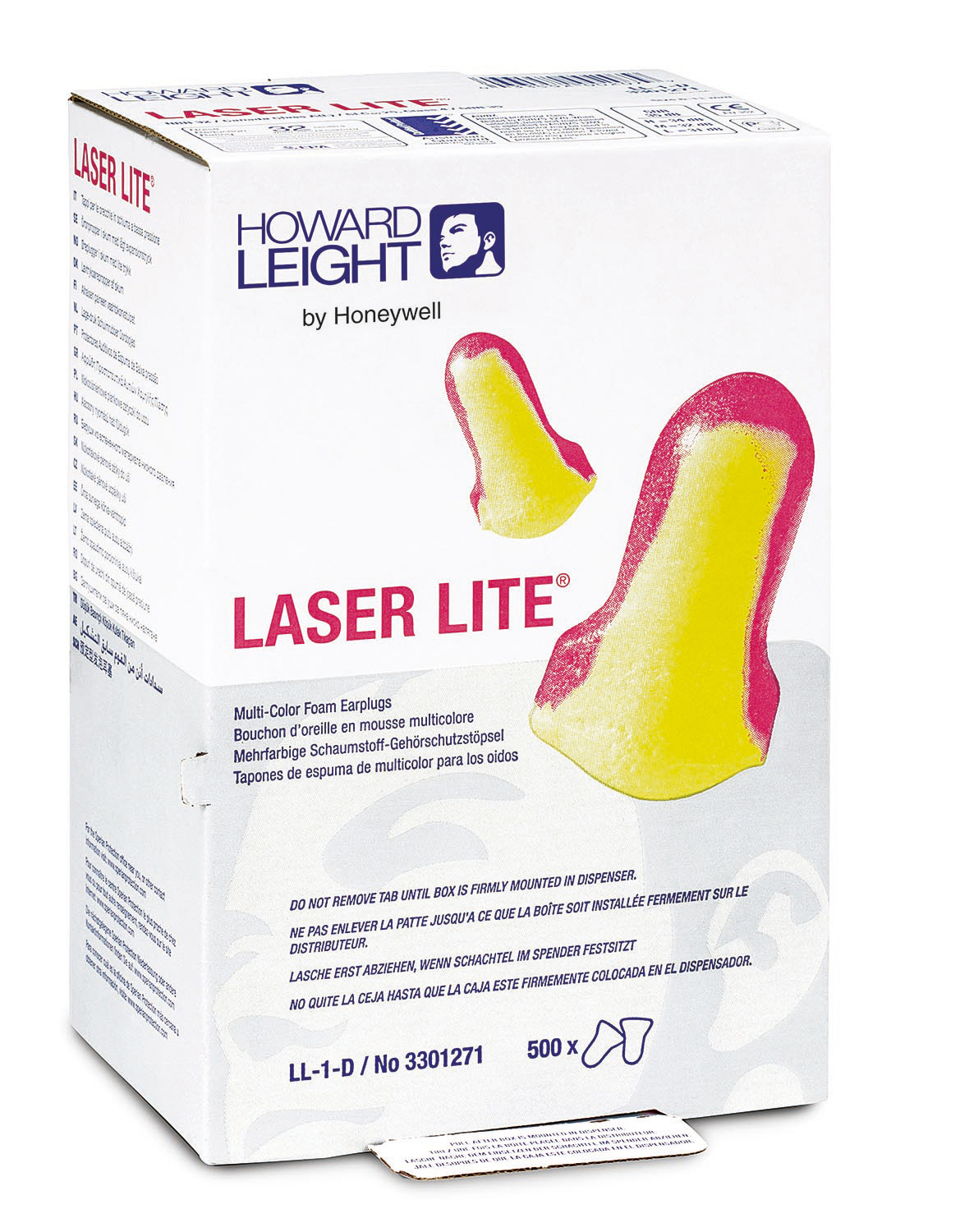 Howard Leight Laser Lite oordoppen navulling à 500 paar
