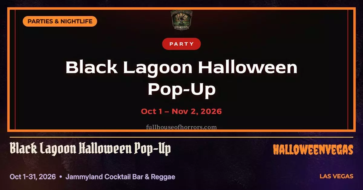 Black Lagoon Halloween Pop-Up