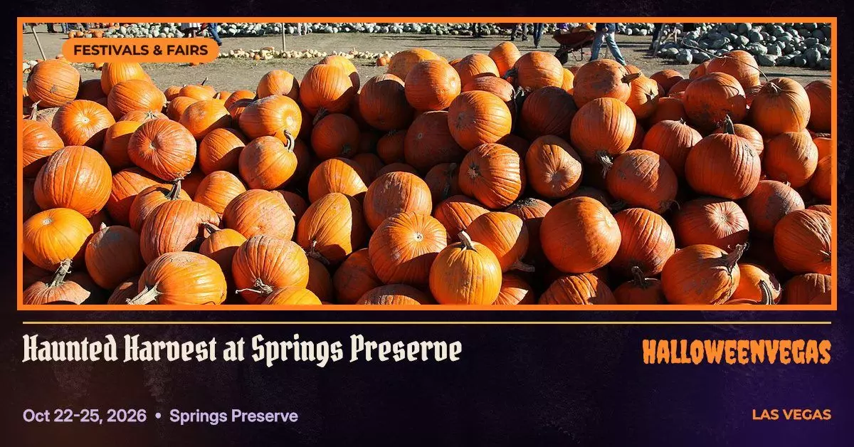 Haunted Harvest at Springs Preserve