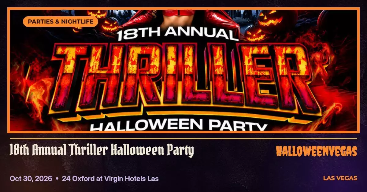 18th Annual Thriller Halloween Party