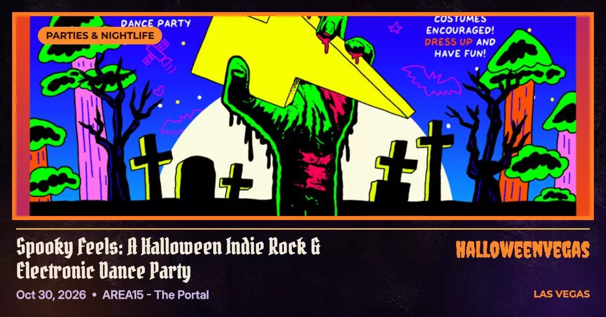 Spooky Feels: A Halloween Indie Rock & Electronic Dance Party