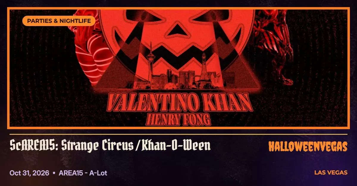ScAREA15: Strange Circus / Khan-O-Ween