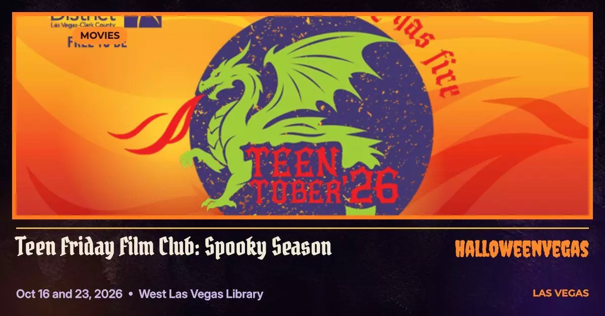 Teen Friday Film Club: Spooky Season