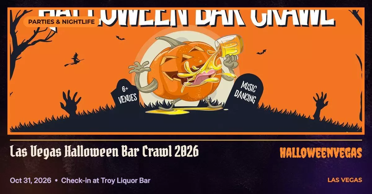Las Vegas Halloween Bar Crawl 2026
