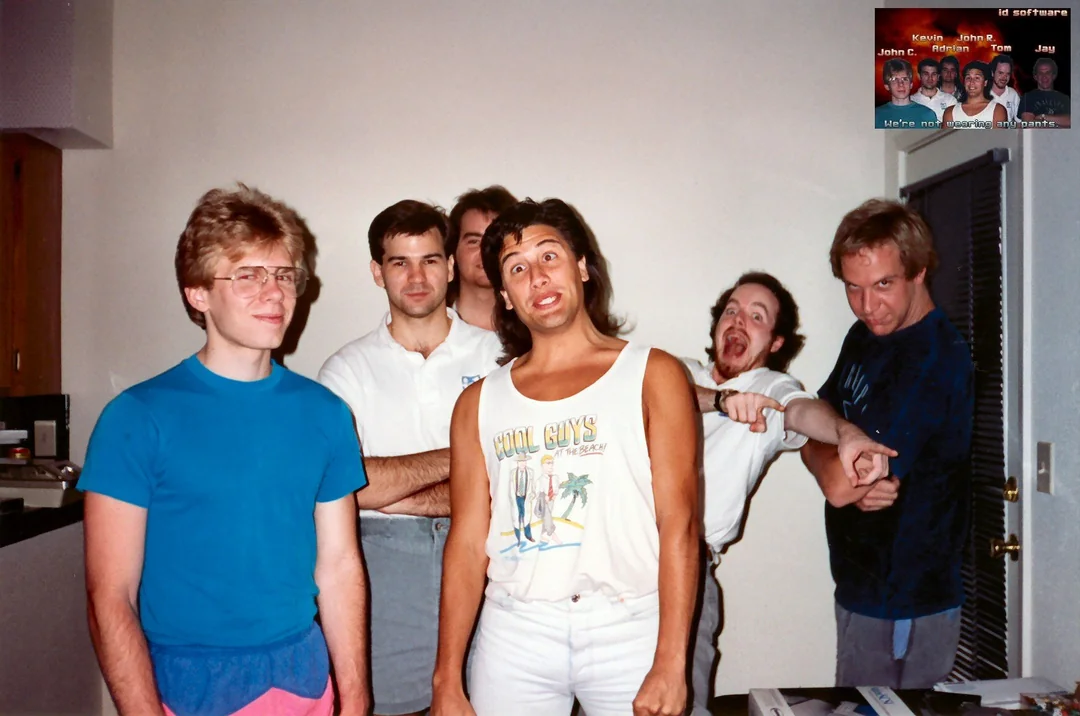 id Software, 1992 (John Carmack and John Romero)