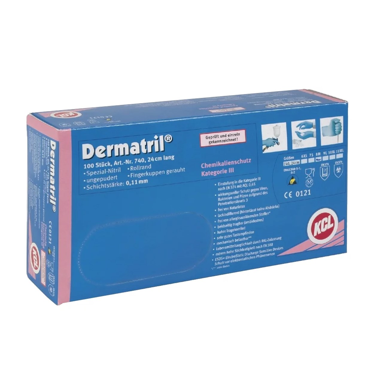 KCL Dermatril 740 handschoen