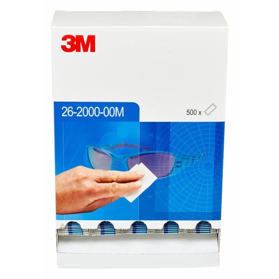 3M Brillenreinigungstücher zum Einmalgebrauch 500 Stück