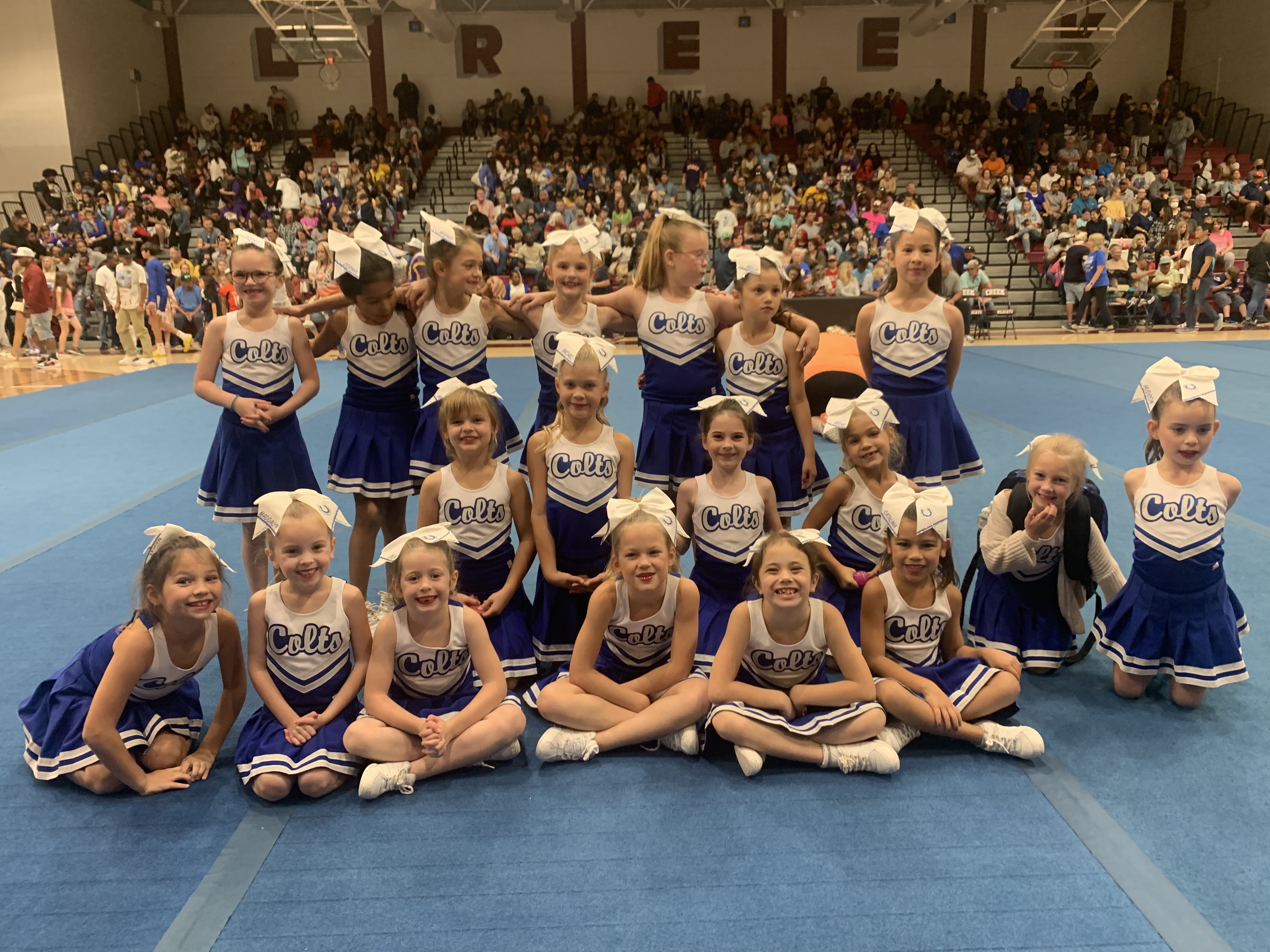 Join the Junior Colts Cheer Program