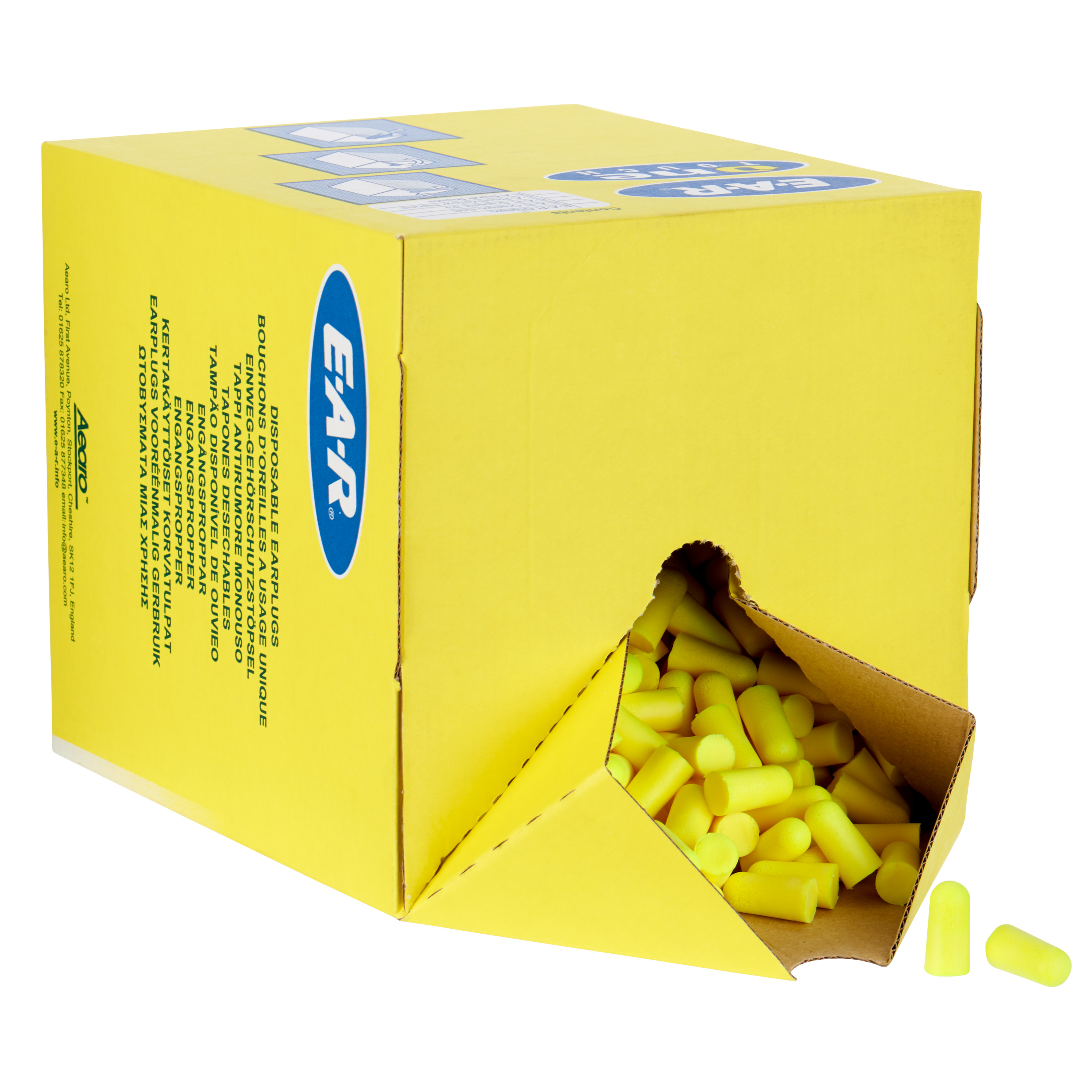 3M E-A-RSoft Yellow Neons oordoppen navulling à 500 paar (PD-01-010)