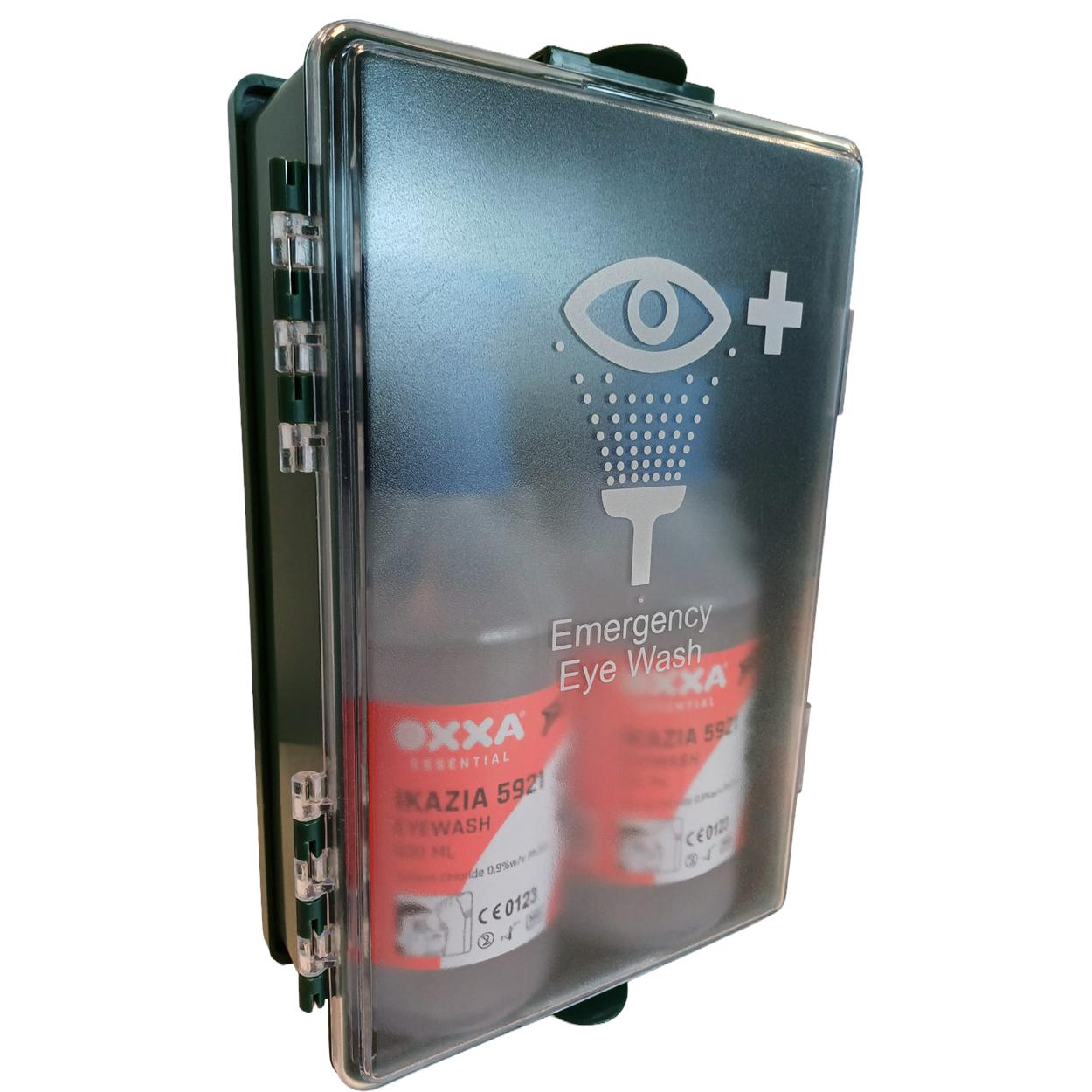 OXXA® Radboud 5931 wandhouder inclusief 2 OXXA® oogspoelflessen 500 ml