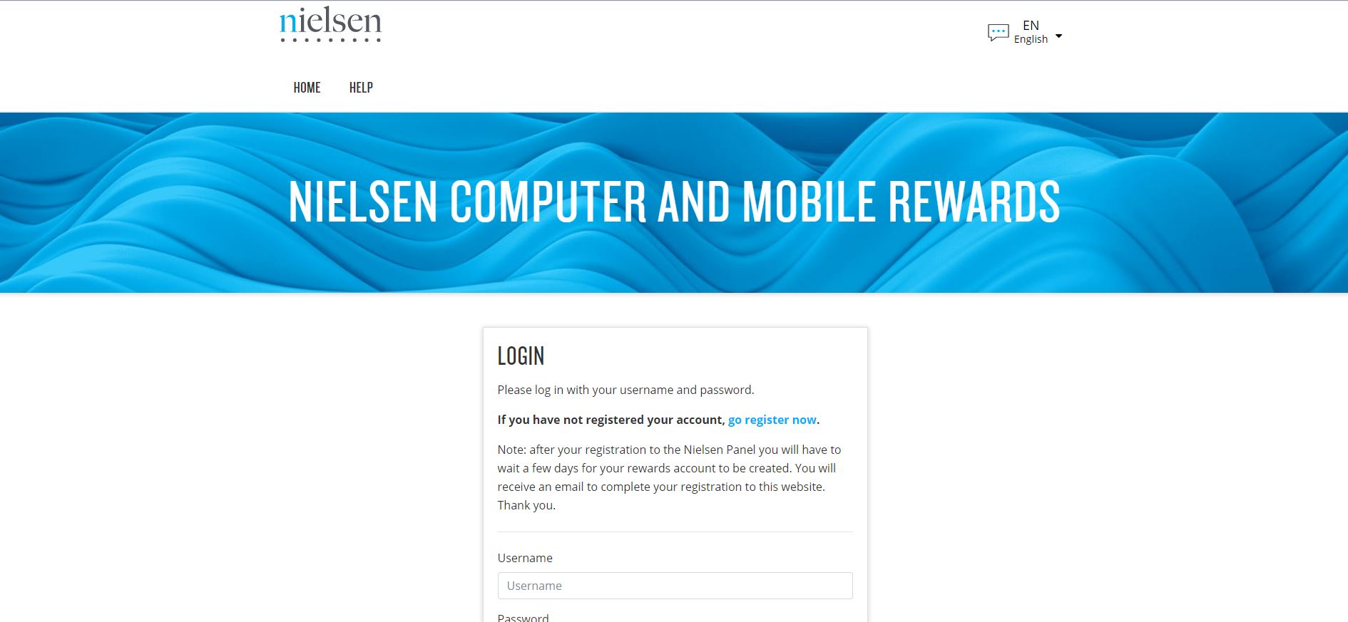 Nielsen homepage