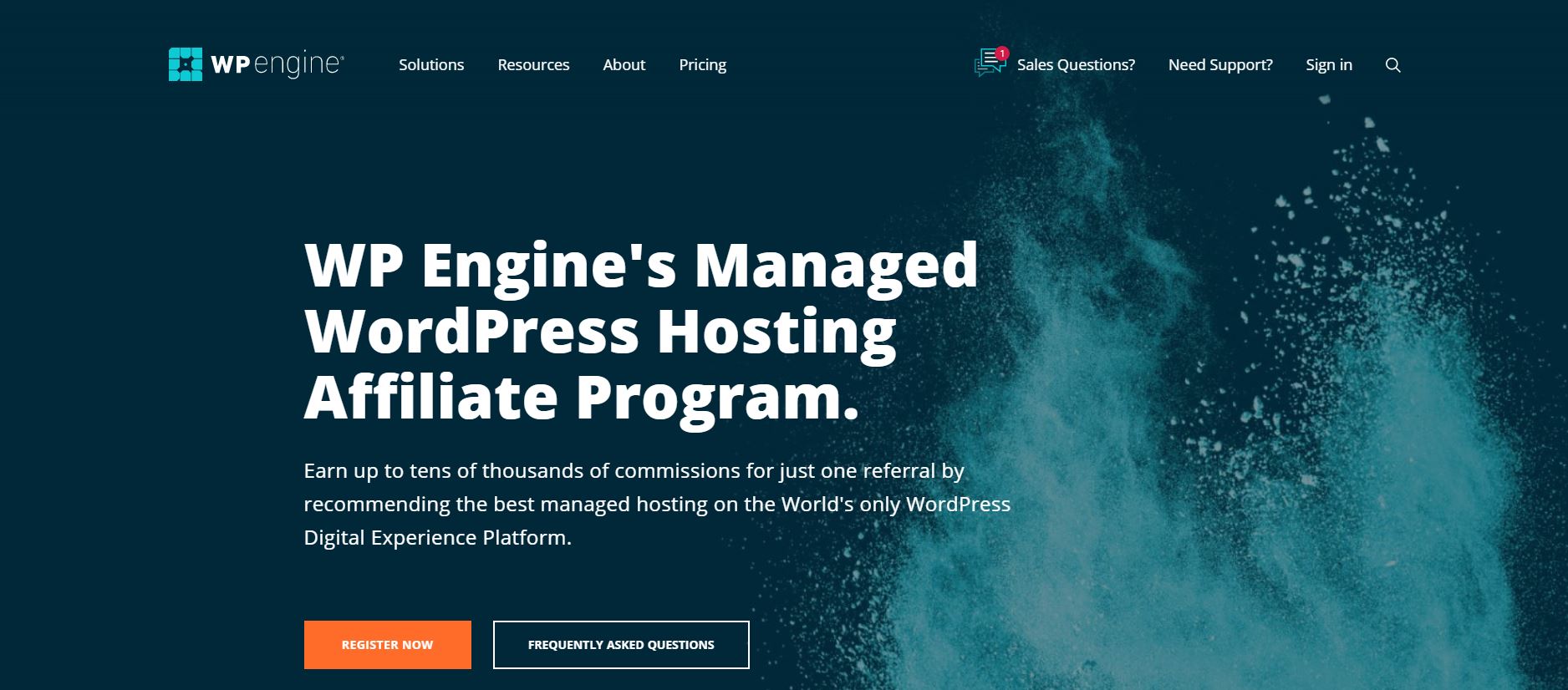 WP Engine affiliate page