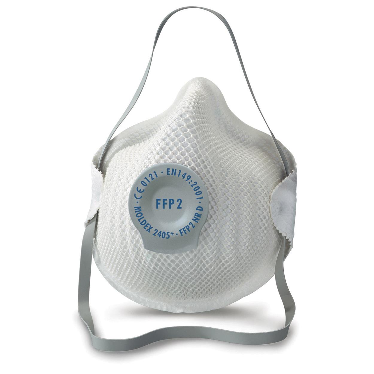 Moldex 240515 stofmasker FFP2 NR D met uitademventiel (5-pack)