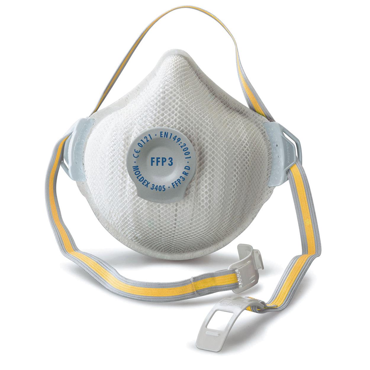 Moldex 340501 stofmasker FFP3 R D met uitademventiel