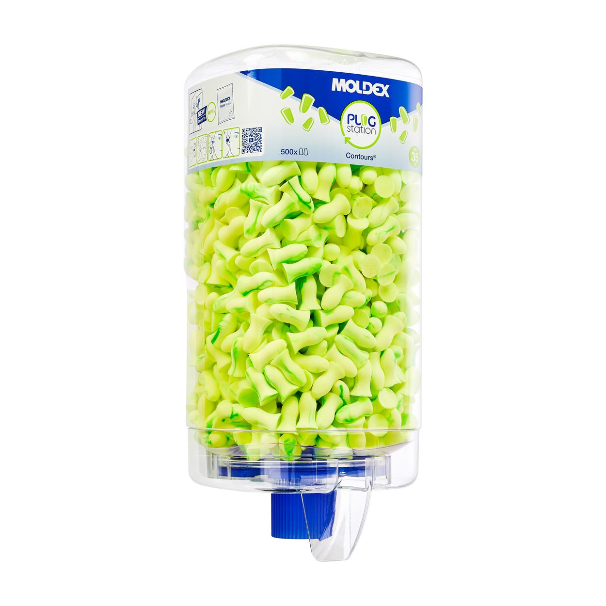 Moldex 745001 dispenser met 500 paar Contours oordoppen