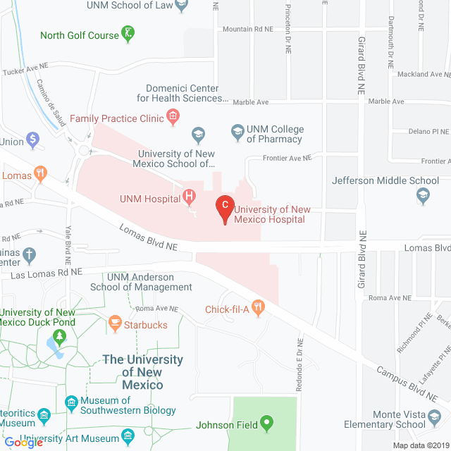 Unm Hospital Map Of Parking Lots