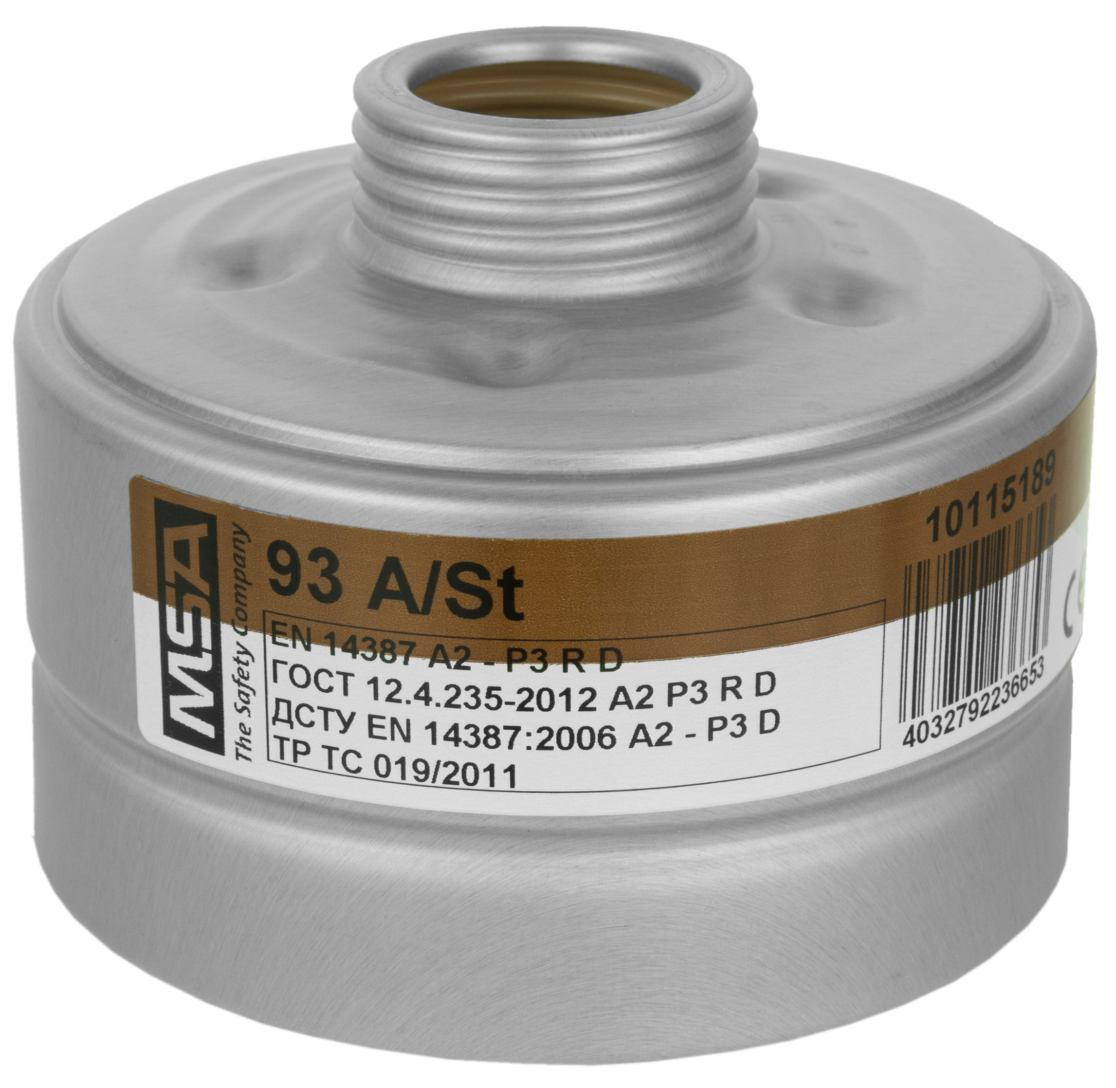 MSA 93 combinatiefilter AX-P3 R D