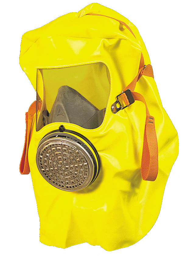 MSA S-Cap vluchtmasker in kartonnen doos